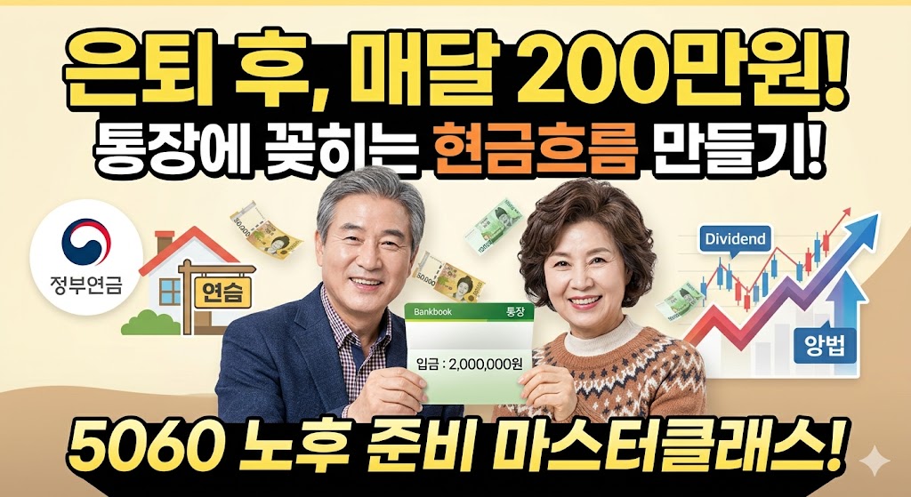 은퇴 후 매달 200만 원씩 통장에 꽂히는&hellip;
