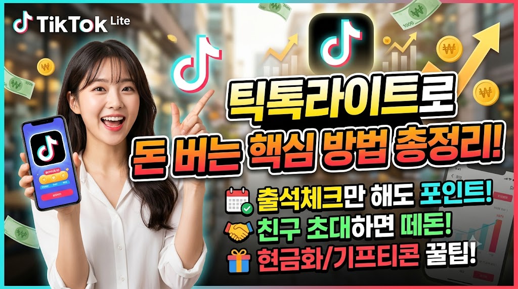 틱톡으로 앱테크하는 간단한 방법